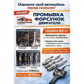 Промывка форсунок двигателя